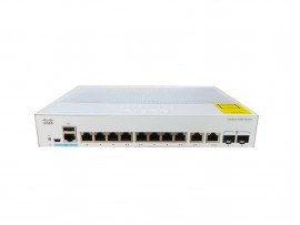 C1000-8T-E-2G-L Switch Cisco 8 GE Ports, 2 GE Combo Uplink, with external PS
